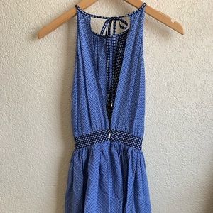 Adorable open back blue Juicy Couture dress